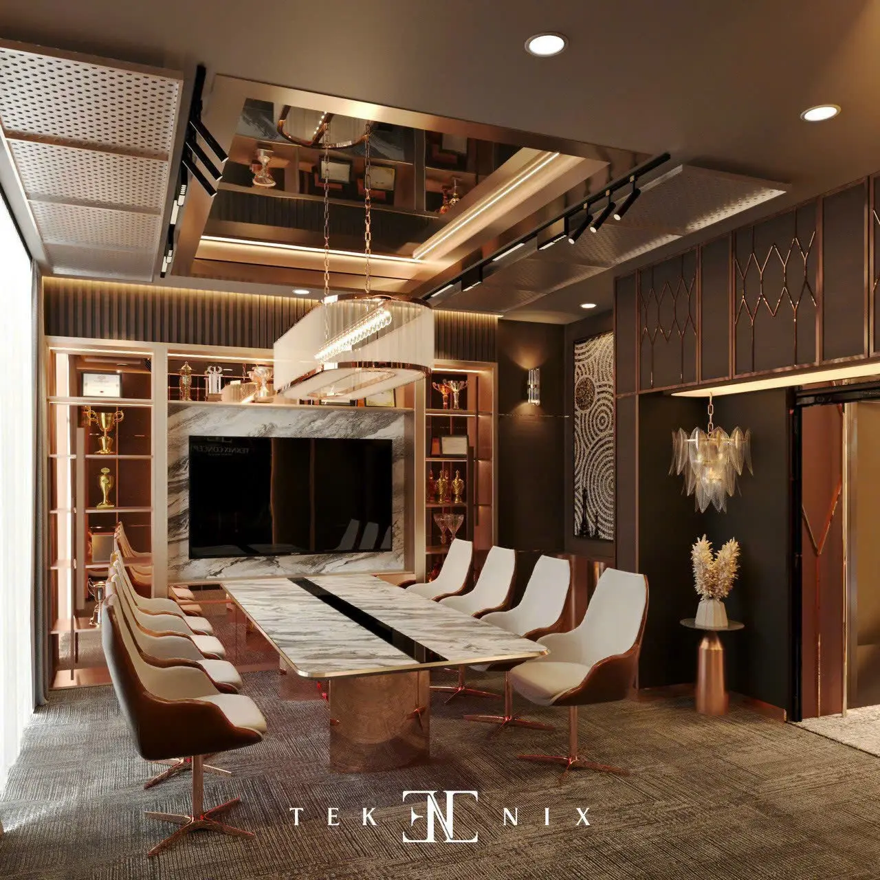 Chi tiết hệ vách và cửa Sơn Nguyễn Building