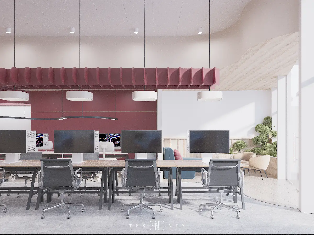 Chi tiết khu làm việc chung Nguyễn Vũ Office