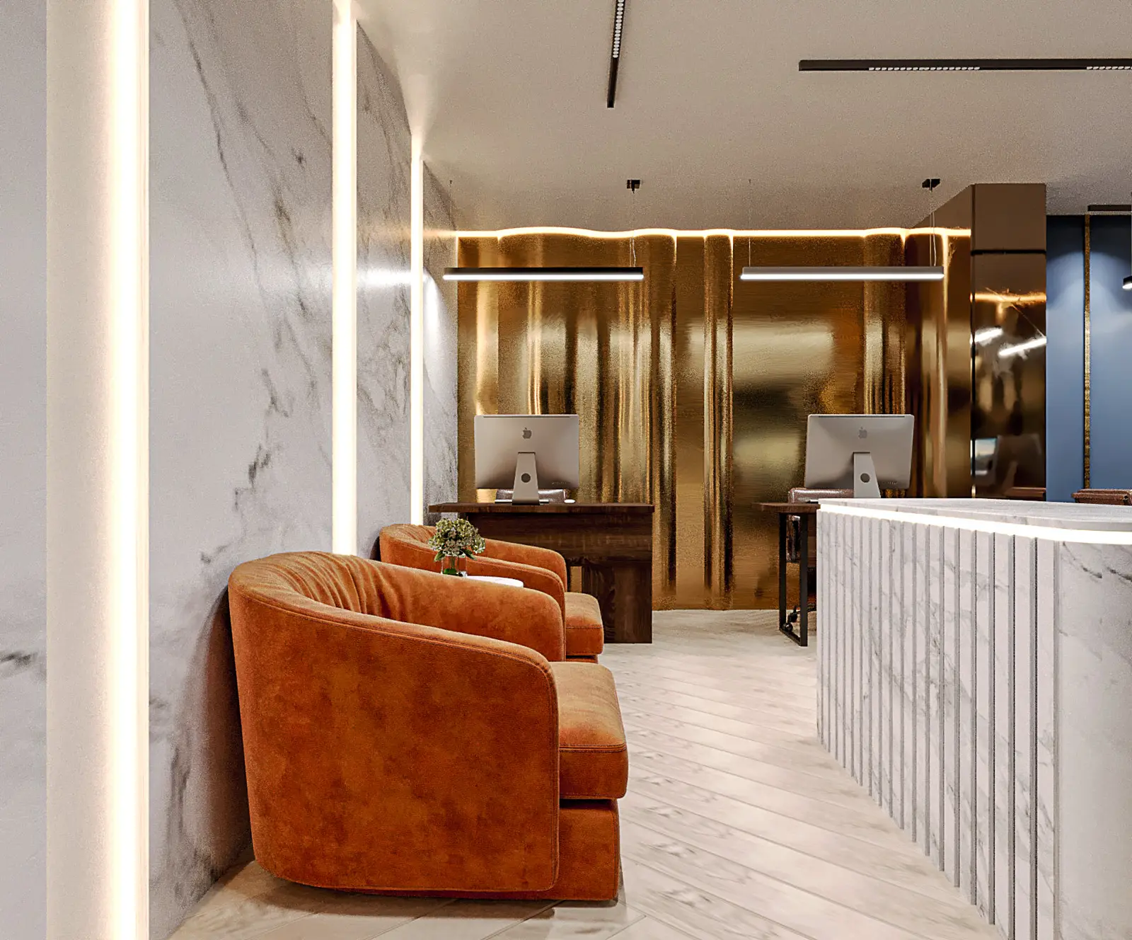Khu tiếp khách Skyline Asia hoàn thiện