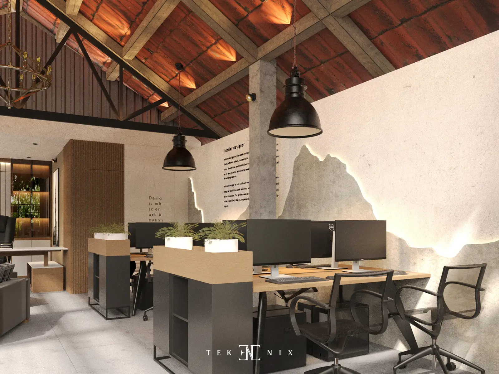 Khu phòng họp Mr. Kim Saigon Office hoàn thiện